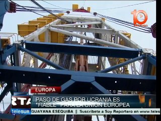 CE considera fiable el paso de gas ruso para la UE por Ucrania