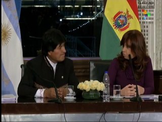 Argentina-Bolivia Ties Strengthened with Morales Visit