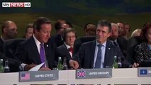 NATO: Prime Minister David Cameron Opens Newport Summit