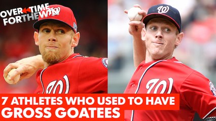 Seven athletes who used to have gross goatees