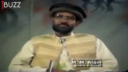 Watch M.M Alam talking about five Indian planes - eBuzz.Pk