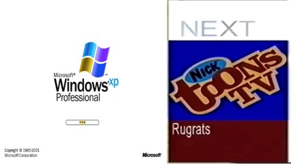 Windows XP On Nicktoons TV UK in G-Major 7