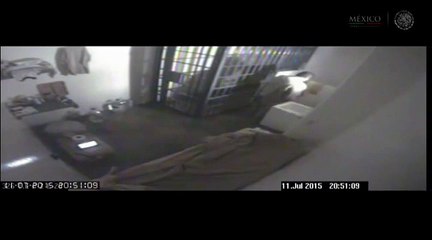 video momento del escape chapo guzmán