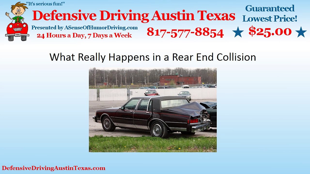 What Really Happens in a Rear End Collision