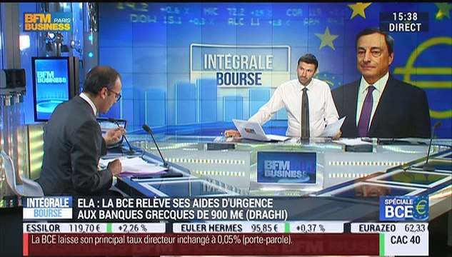 Spéciale BCE: Les mesures annoncées par Mario Draghi permettront-elles une réouverture rapide des banques grecques ?: Frederik Ducrozet et Benaouda Abdeddaïm - 16/07