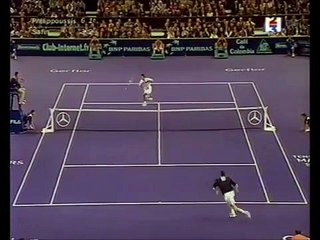 Safin vs Philippoussis Paris TMS Final 2000 HL's