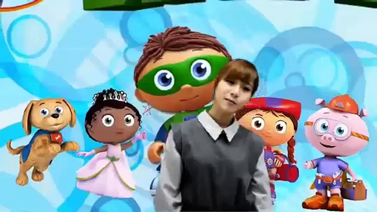 SUPER WHY! Finger Family | Nursery Rhyme for Children | 4K Video | Kids Song