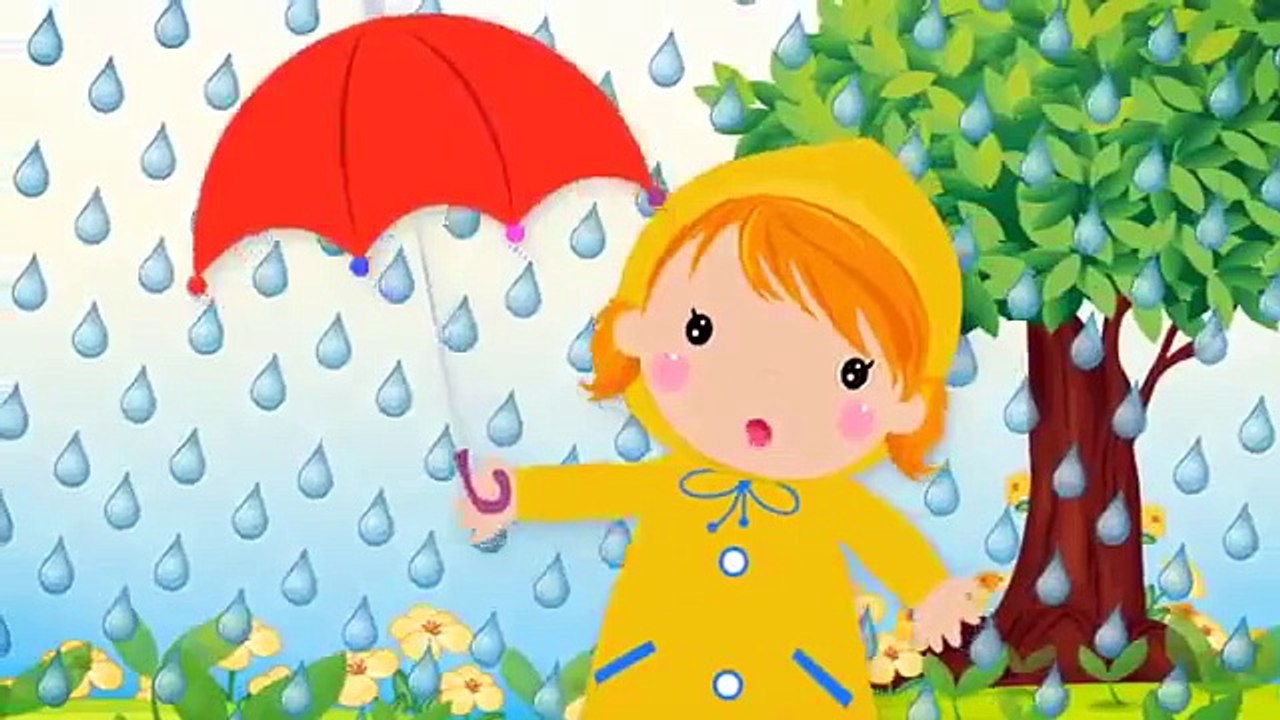 Rain, Rain, Go Away Nursery Rhyme With Lyrics - Cartoon Animation Rhymes & Songs for Children - TeS