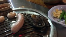 Funny food 12: South Korea, Seoul, Korean BBQ