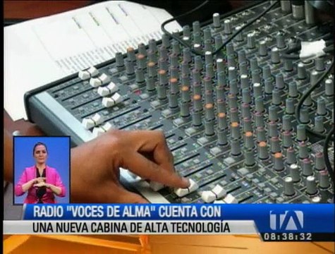 Radio Voces del Alma cuenta con una nueva cabina de alta tecnología