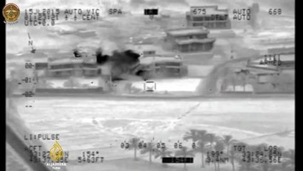 Ramadi'ye hava bombardımanı