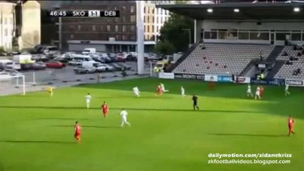 2-1 Karasauskas Second Goal | Skonto Riga v. Debrecen 16.07.2015 - Europa League