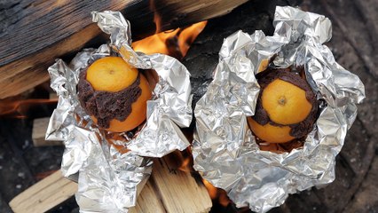 Step Up Your Campfire Desserts With These Orange Brownies