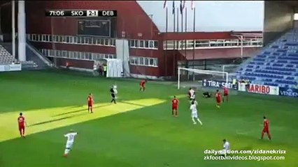 2-2 Geoffrey Castillion Goal | Skonto Riga v. Debrecen 16.07.2015 - Europa League