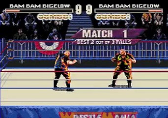 WWF Wrestlemania Arcade (gen) - Rage of Bam Bam Bigelow
