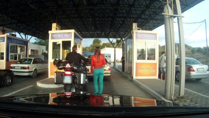 Ελληνοαλβανικά σύνορα Κακαβιά - Greece Albania border crossing at Kakavia