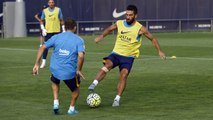 FC Barcelona training session: Thursday evening training session