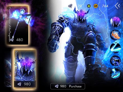 Ace of Arenas MOBA VS Bots OFFLINE Mode THOR VS ELECTA Gameplay iOS/Android Soft Launch GAEA mobile