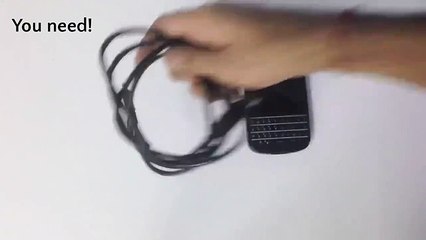 Charge Your Phone with Body Electricity