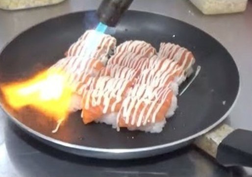New Zealand Extreme Eater Takes Nigiri Sushi Challenge