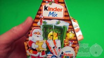 Kinder Surprise Eggs New Santa Claus Christmas Toys Opening & Unboxing