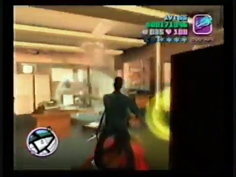 GTA Vice City Police Station Minigun Assaults & Chases