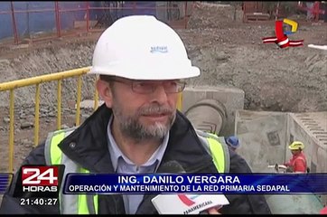 Mañana cortarán servicio de agua potable en 11 distritos de Lima