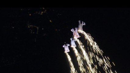 LED Dance Floor in the Sky | Gravitas: Camo & Krooked