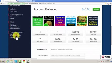 Ganhar Dinheiro com o TrafficMonsoon Brazil