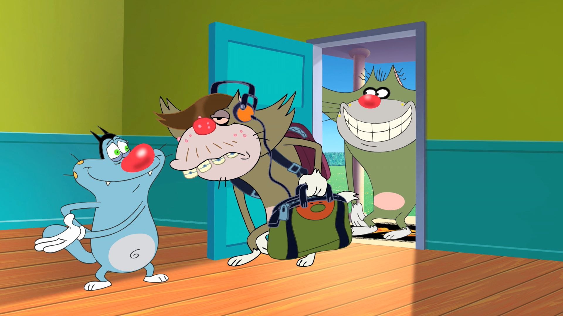 Oggy and the Cockroaches - Jack's Nephew (S04E24) Full Episode in HD, image size:1920x1080