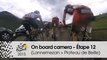 Caméra embarquée / On board camera - Etape 12 (Lannemezan / Plateau de Beille) - Tour de France 2015