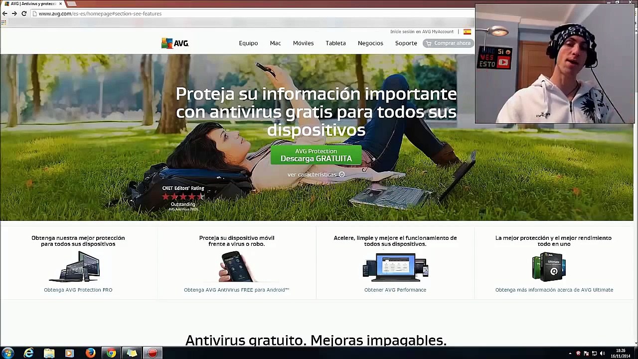 ✫ DESCARGAR e INSTALAR AVG ANTIVIRUS 2015 GRATIS ● LICENCIA DE POR VIDA ● WINDOWS 8 | 7 | VISTA | XP