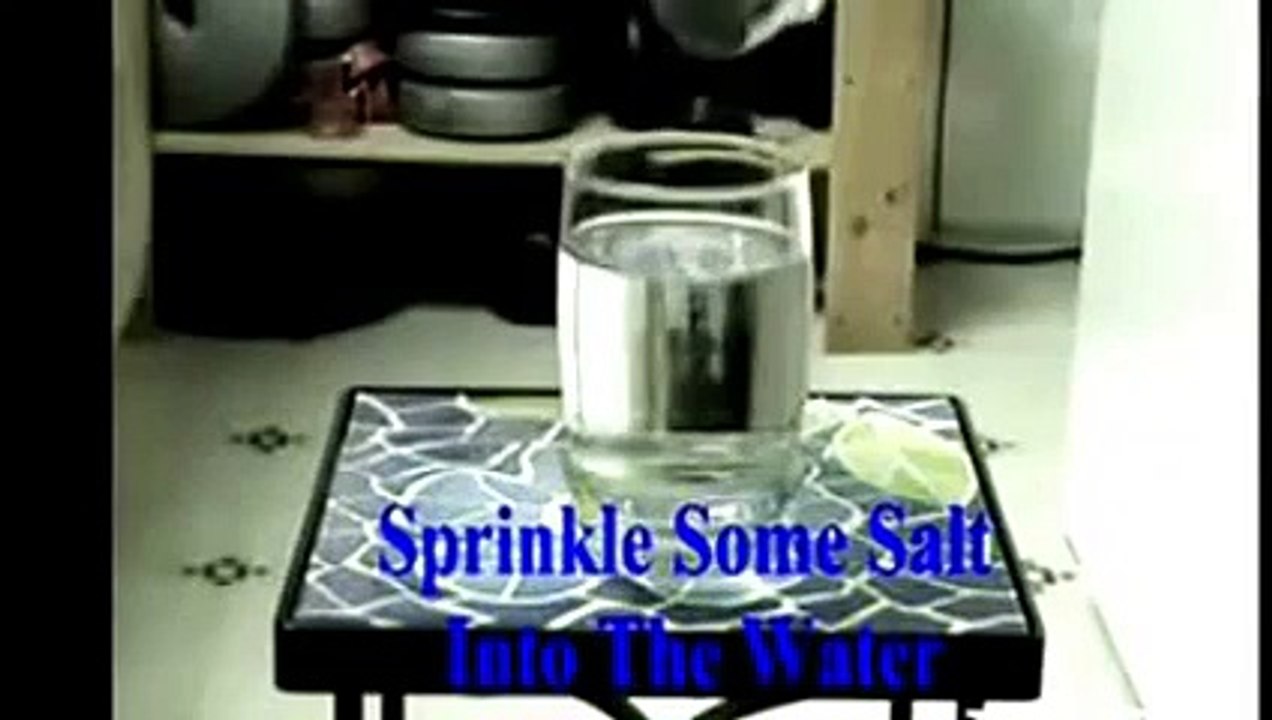 Turn Water Into Ice In Seconds life science projects, kid science
