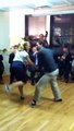 Jeremy Otth and Laura Keats Social Dancing at New York White Heat Lindy Hop Swing Instructors
