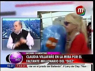 Claudia Villafañe en la mira por faltante millonario