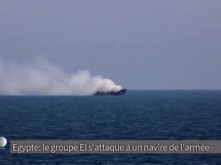 Egypte: attaque inédite de l'EI contre un navire de l'armée