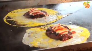Egg & Spices Burger (एग मसाले बर्गर) | Asia Street Food | Food Fatafat