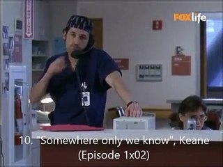 Grey's Anatomy - Top 10 songs