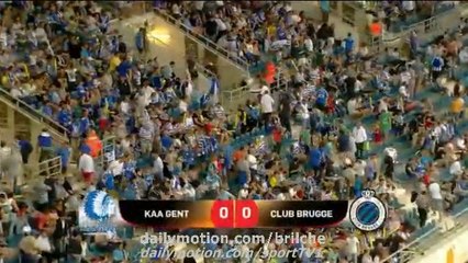 1st Half Highlights Gent 0-0 Club Brugge Belgium Super Cup Final 16.07.2015