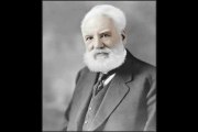 Colorisation of a photograph of Alexander Graham Bell