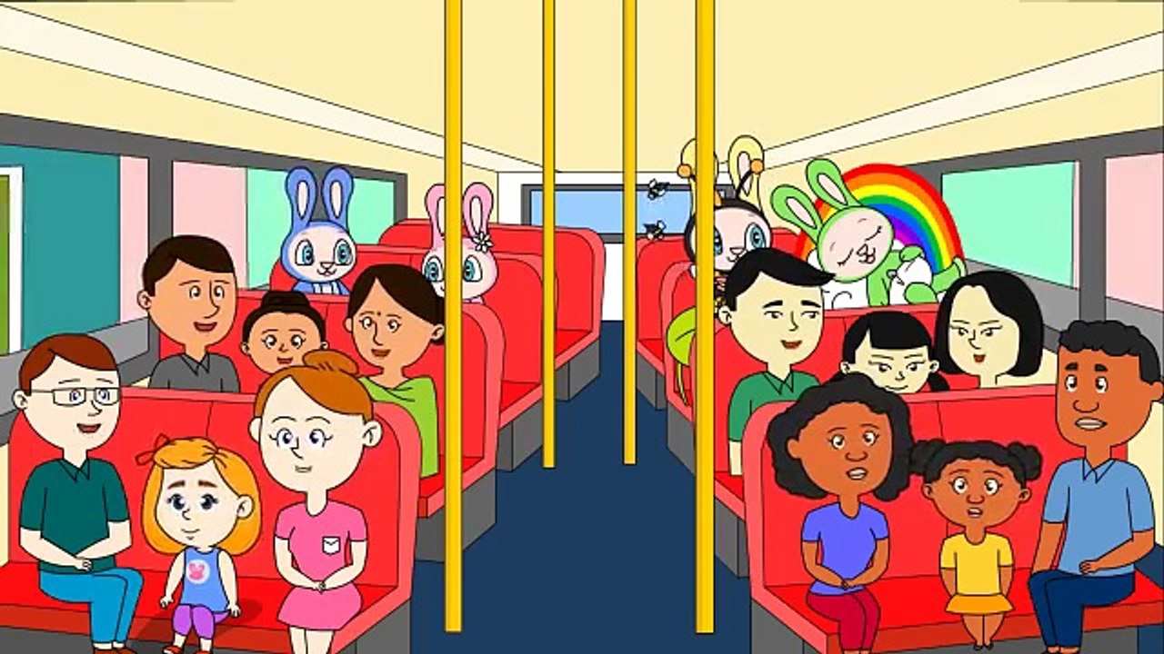 The wheels on the bus - Nursery Rhyme set in London