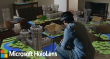 HoloLens : Minecraft Demonstration HD 1080p 30fps - E3 2015