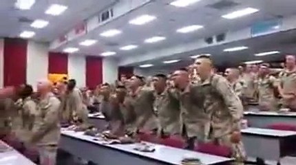 America's Marines Singing 'Days of Elijah'