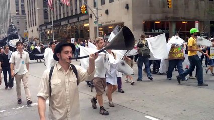 Bread and Puppet - Butterflies Against the End of the World - People's Climate March - 2014 - NYC