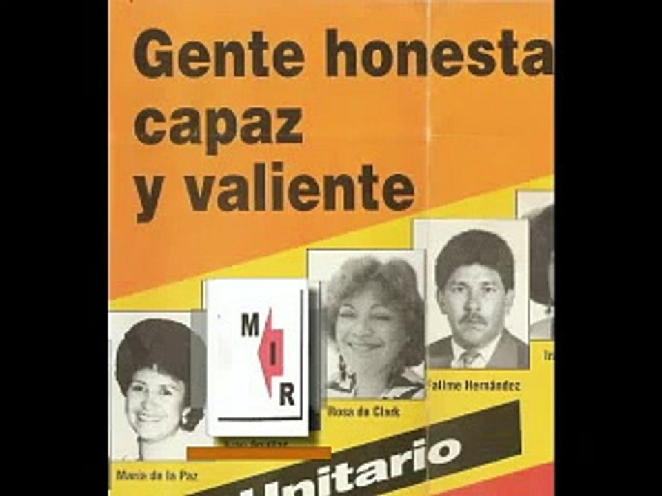 MOVIMIENTO DE IZQUIERDA REVOLUCIONARIA (MIR) ESTADO FALCON