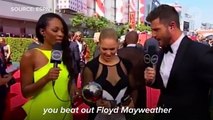 Ronda Rousey Hits Mayweather Hard At ESPYs