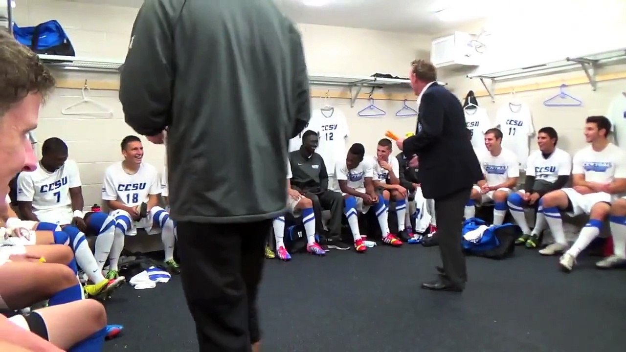 Inside the CCSU Blue Devils Soccer Locker Room