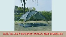 OuterEQ Instant Automatic Camping Tent 3-4 Person Tent Outdoor Double Layer Tent Army Green