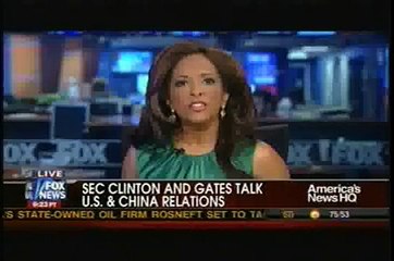 SECRETARY OF STATE HILLARY CLINTON  SETS THE STAGE FOR CHINA 'S PRESIDENT TO VISIT AMERICA