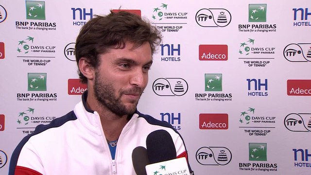 Coupe Davis - Simon : ''De bons résultats aident pour la confiance''